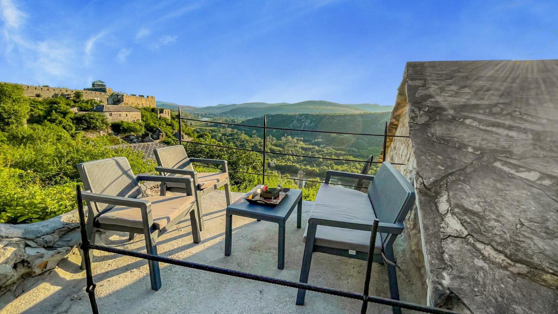 Villa Historic Pocitelj With Pool And Incredible Views On The River And Landmarks 외부 사진